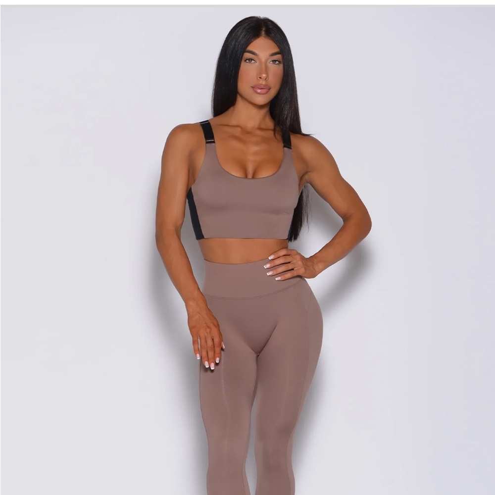 Bombshell Snatched Waist Leggings. Size XS. Cocoa